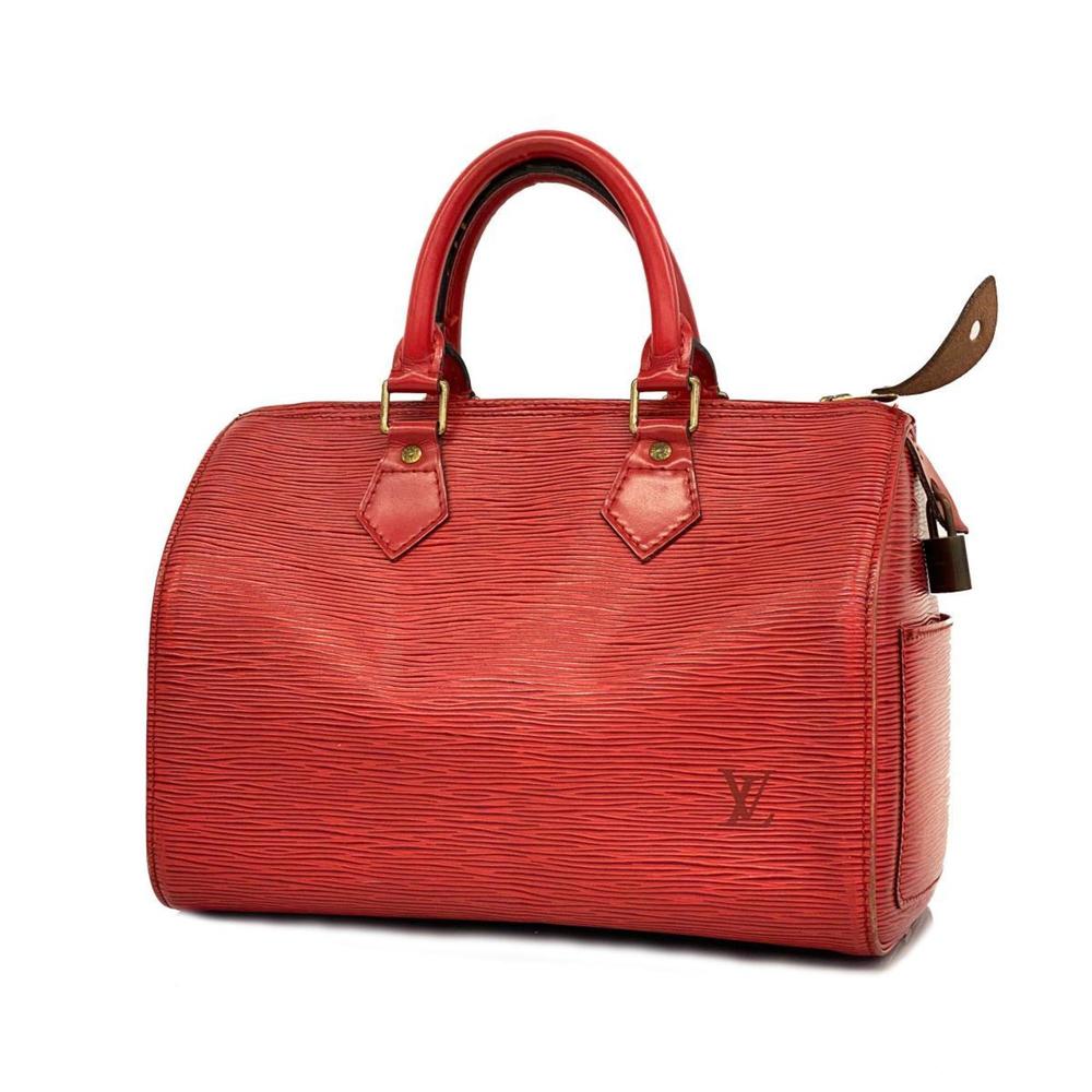 Louis Vuitton Handbag Epi Speedy 25 Castilian Red